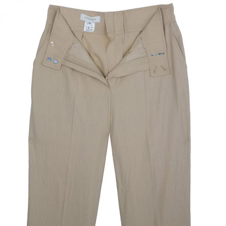 Pre Owned Escada Beige Suit M