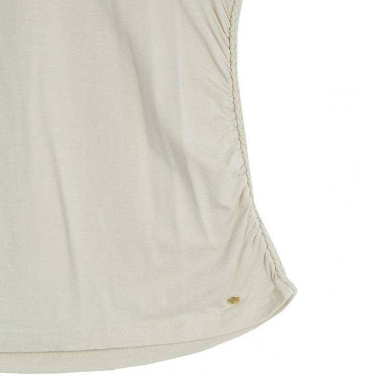 Pre Owned Escada Cotton Sleeveless Top S