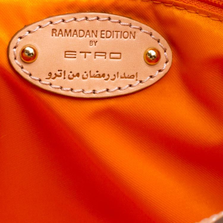 Pre Owned Etro Multicolor Printed Coated Canvas Ramadan Edition Shopping Tote