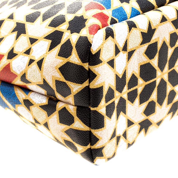 Pre Owned Etro Multicolor Printed Coated Canvas Ramadan Edition Shopping Tote