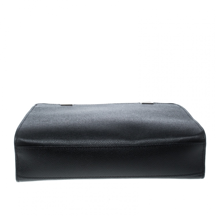 Pre Owned Etro Black/Brown Leather Shoulder Bag