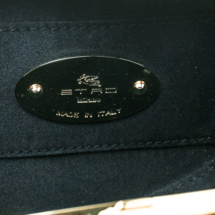 Pre Owned Etro Brown Perspex Shoulder Bag