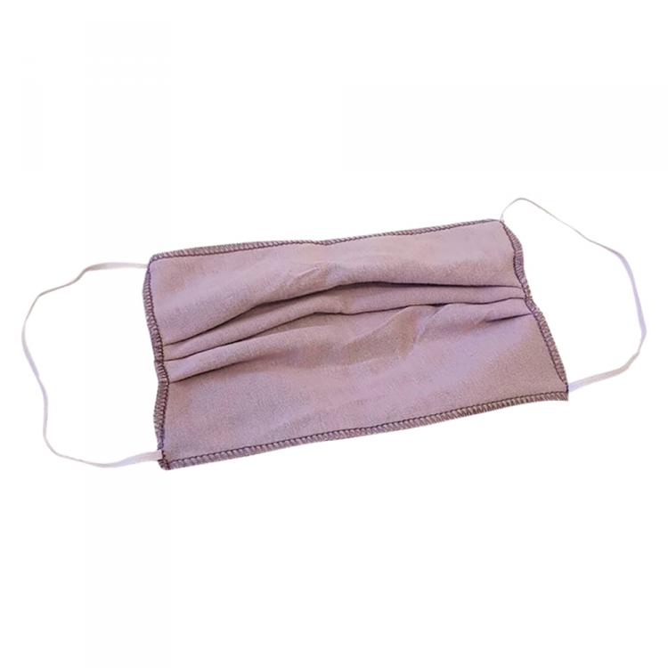 Pre Owned Non-Medical Handmade Purple Cotton Face Mask - Pack of 5