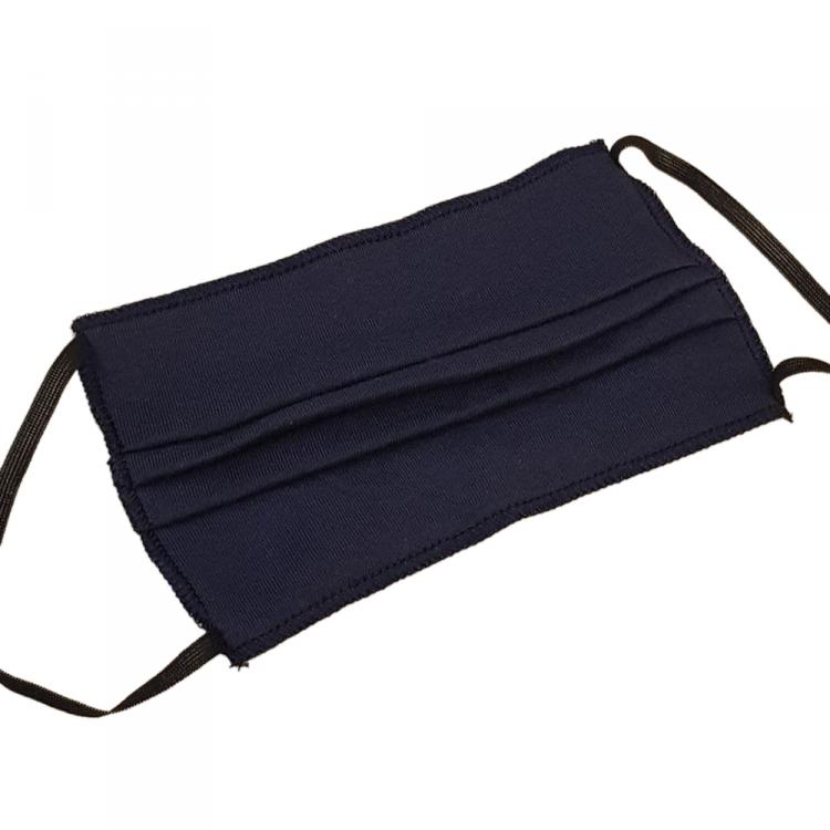 Pre Owned Non-Medical Handmade Blue Cotton Face Mask - Pack of 5