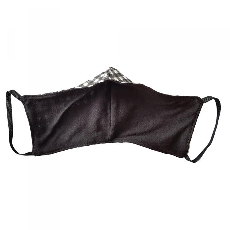 Pre Owned Non-Medical Handmade Checks Cotton Face Mask - Pack Of 10  ( Available for UAE Customers Only)