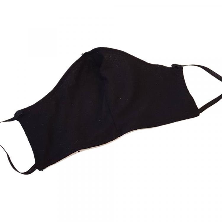 Pre Owned Non-Medical Handmade White Polka Dots Printed Cotton Face Mask - Pack of 5 (Available for UAE Customers Only)