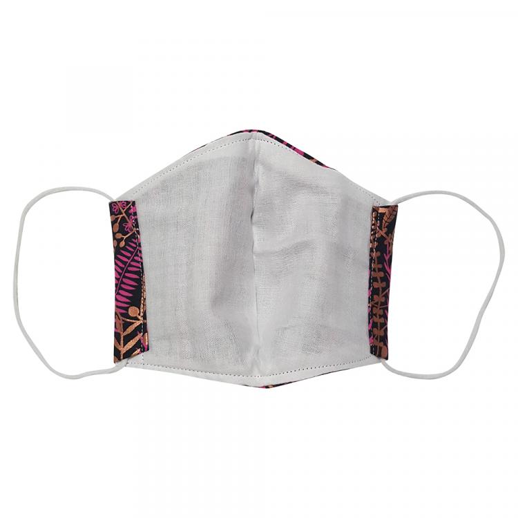 مملوكة مسبقًا Non-Medical Handmade Multicolor Floral Printed Cotton Face Mask - Pack Of 2 (Available for UAE Customers Only)