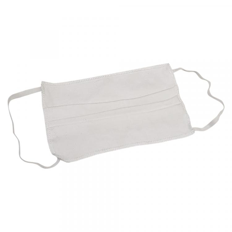 Pre Owned Non-Medical Handmade White Cotton Face Mask - Pack of 5 (Available for UAE Customers Only)

