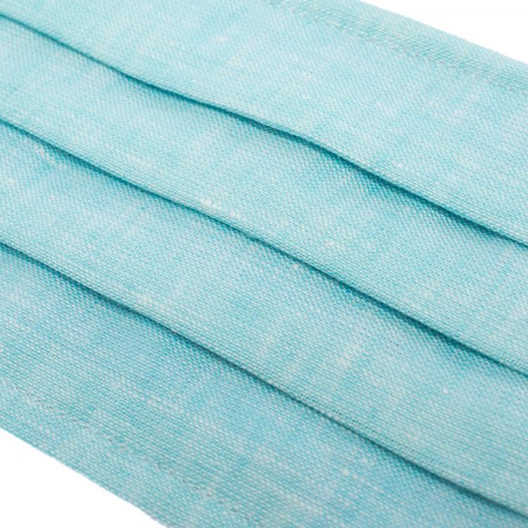 Pre Owned Collars & Cuffs Non-Medical Handmade Cyan Face Mask (Available for UAE Customers Only)