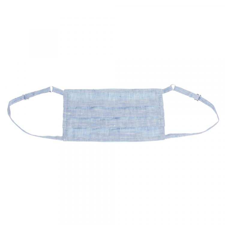 Pre Owned Collars & Cuffs Non-Medical Handmade Cyan Face Mask (Available for UAE Customers Only)