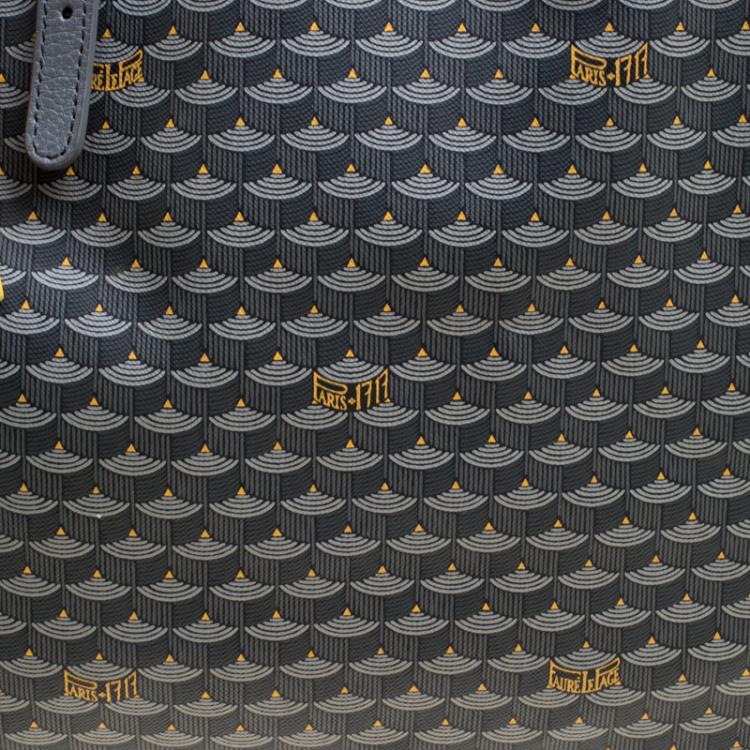 Pre Owned Fauré Le Page Grey Monogram Canvas Daily Battle Tote