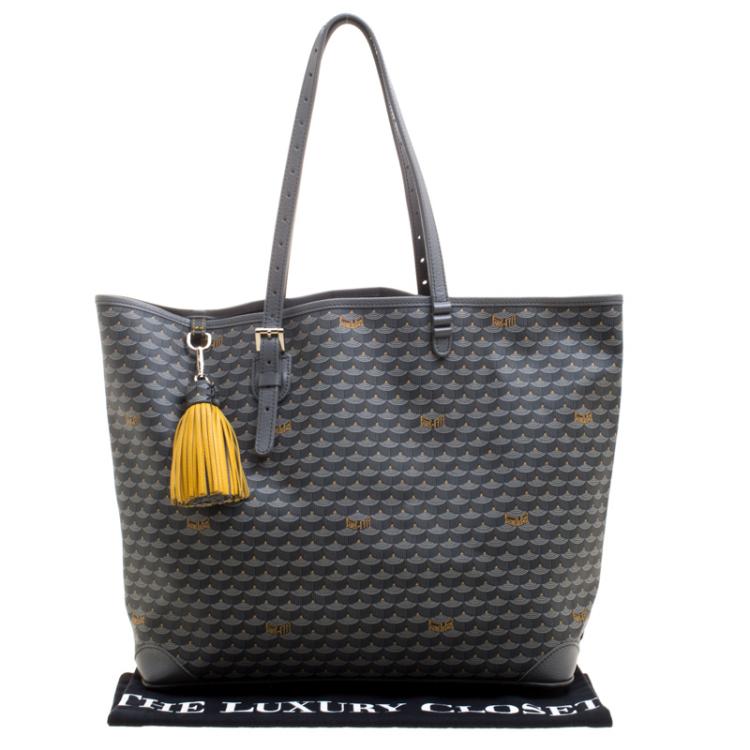 Pre Owned Fauré Le Page Grey Monogram Canvas Daily Battle Tote