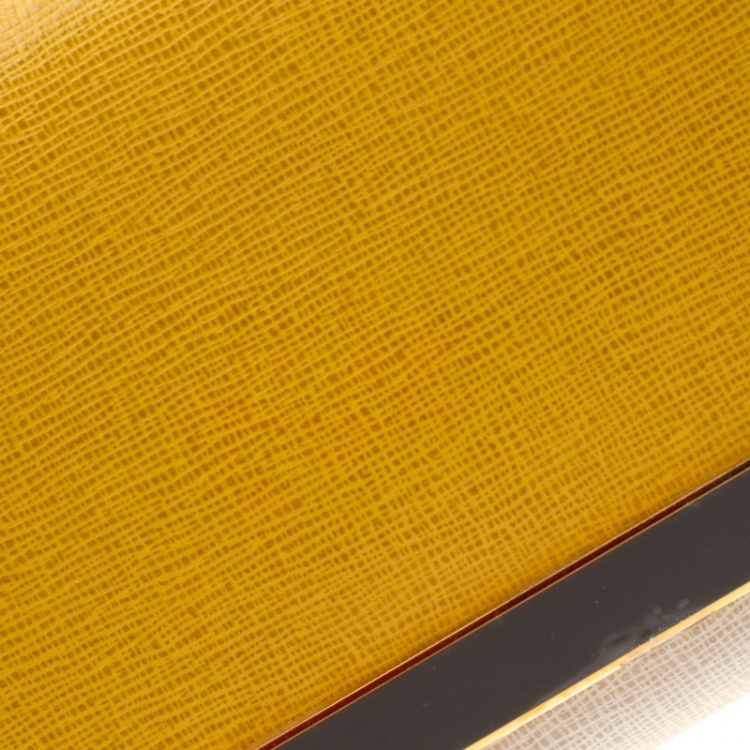 Pre Owned Fendi Multicolor Leather Rush Wrislet Clutch