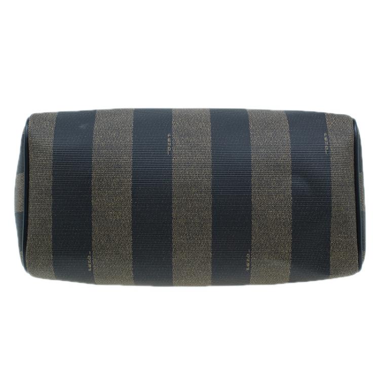 مملوكة مسبقًا Fendi Black Pequin Tote boston Bag