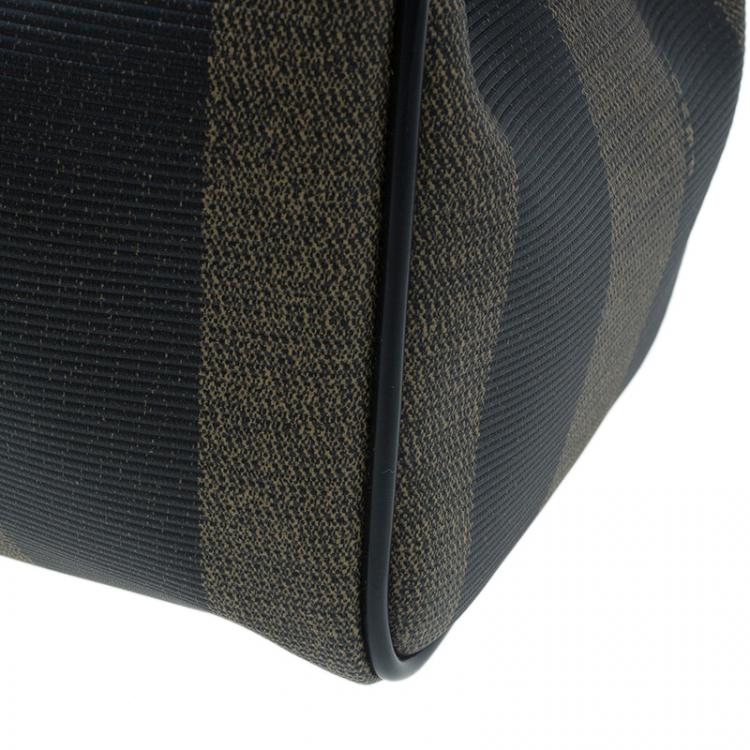 مملوكة مسبقًا Fendi Black Pequin Tote boston Bag