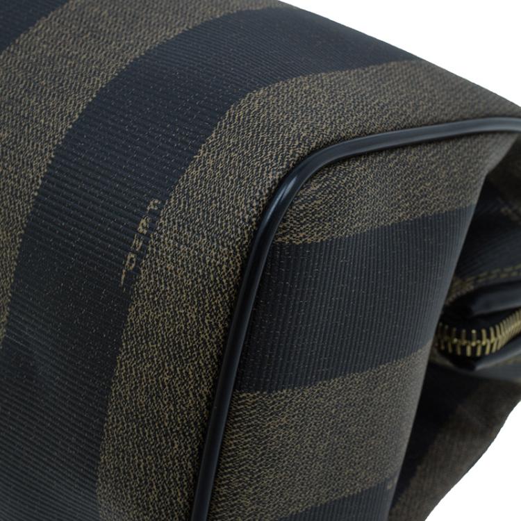 مملوكة مسبقًا Fendi Black Pequin Tote boston Bag