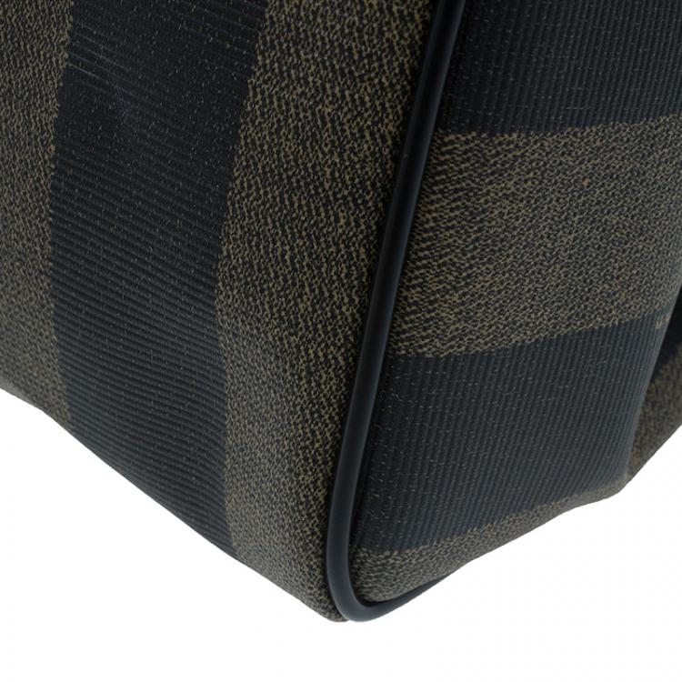 مملوكة مسبقًا Fendi Black Pequin Tote boston Bag