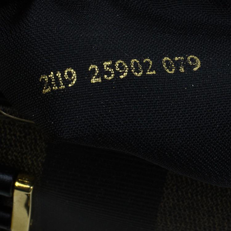 مملوكة مسبقًا Fendi Black Pequin Tote boston Bag