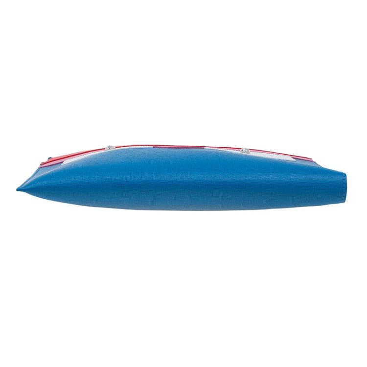 مملوكة مسبقًا Fendi Multicolor Leather Monster Flat Clutch