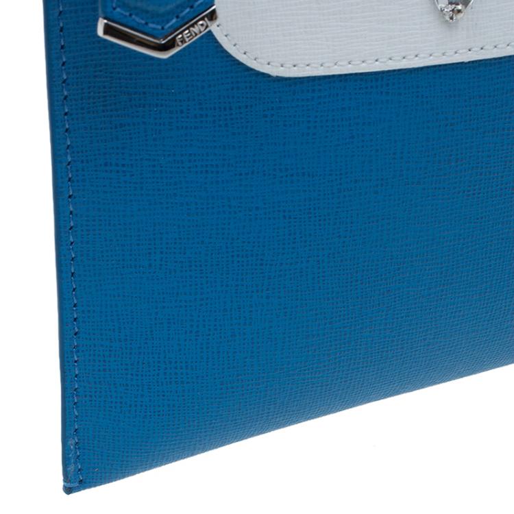 مملوكة مسبقًا Fendi Multicolor Leather Monster Flat Clutch