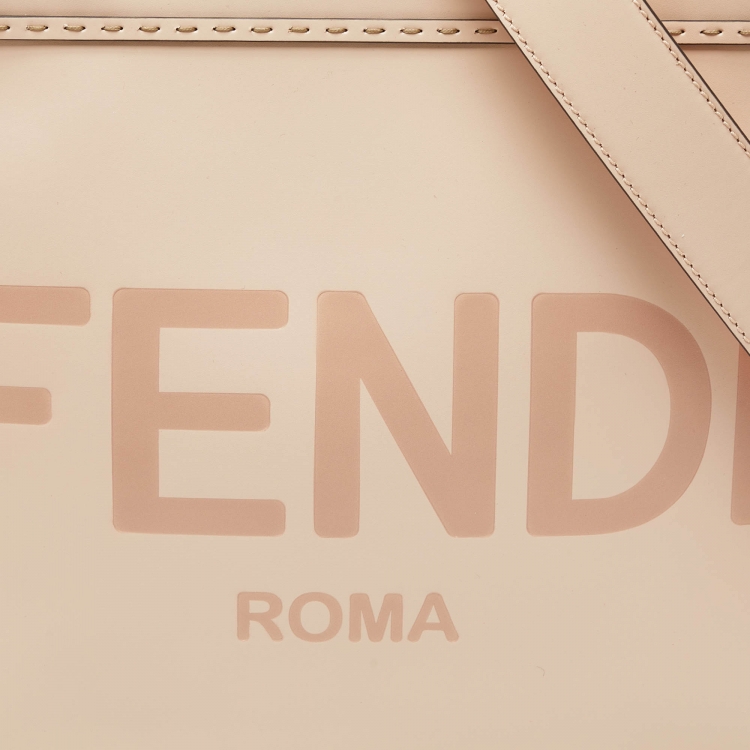 مملوكة مسبقًا Fendi Pink Leather Medium Sunshine Shopper Tote