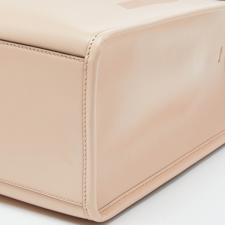 مملوكة مسبقًا Fendi Pink Leather Medium Sunshine Shopper Tote