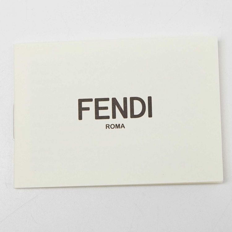 Pre Owned Fendi Neon Green Leather Mini By The Way Bag