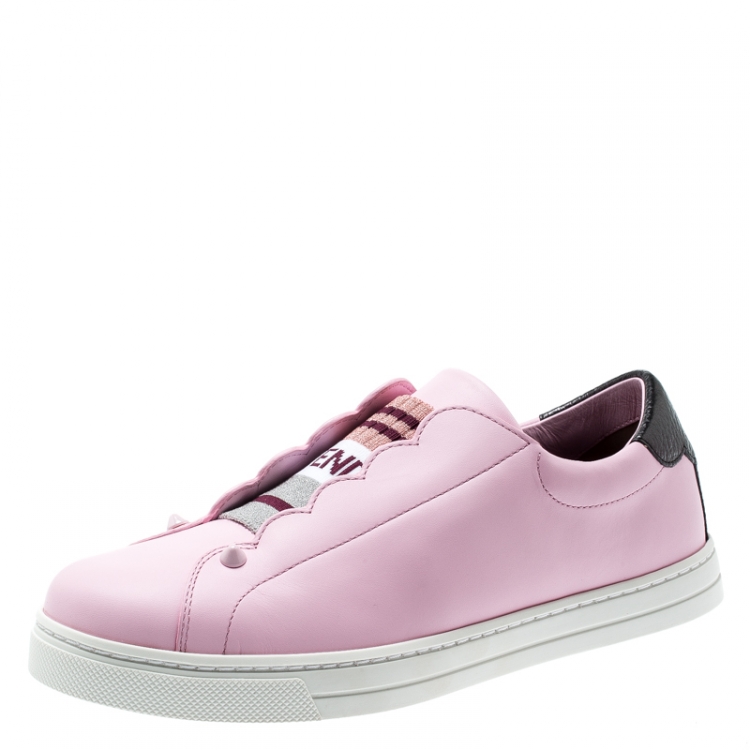 pink fendi sneakers