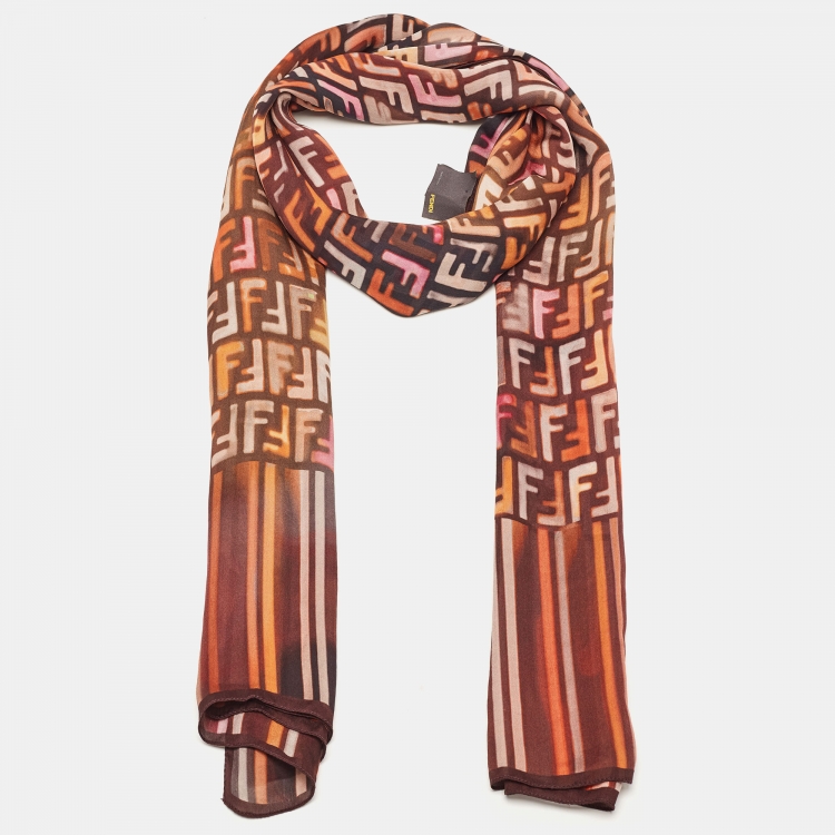 Fendi multicolor clearance scarf