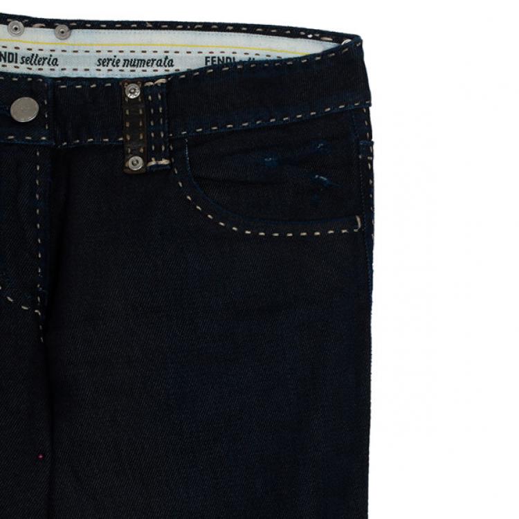 Pre Owned Fendi Denim Jeans S