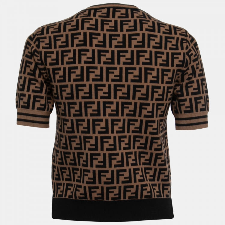 Fendi monogram-knit Scarf