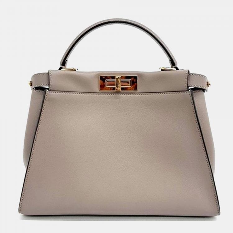 Pre Owned Fendi Peekaboo Regular Bag