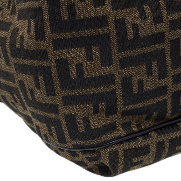 Pre Owned Fendi Zucca Chef Shopper Tote