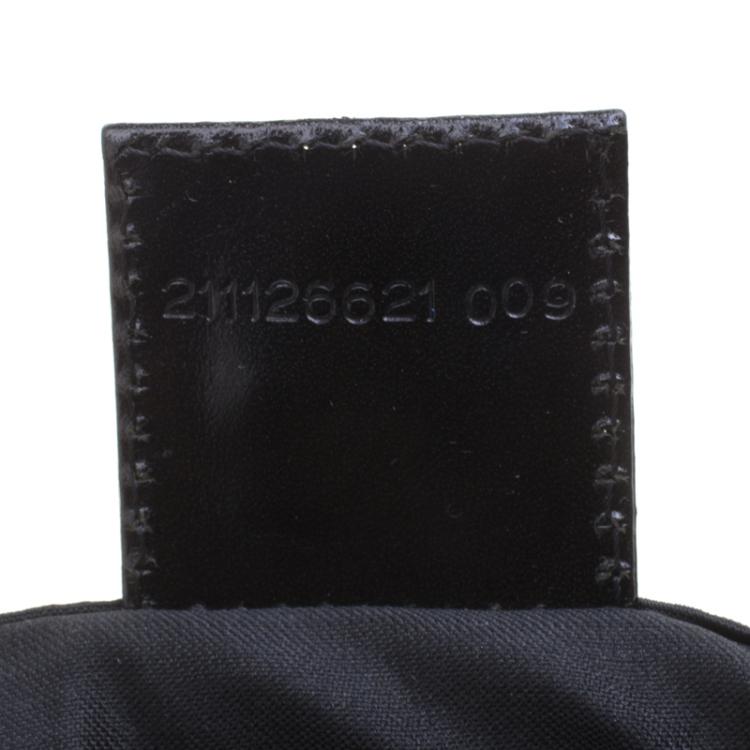 Pre Owned Fendi Black Zucca Fabric Shopper Tote