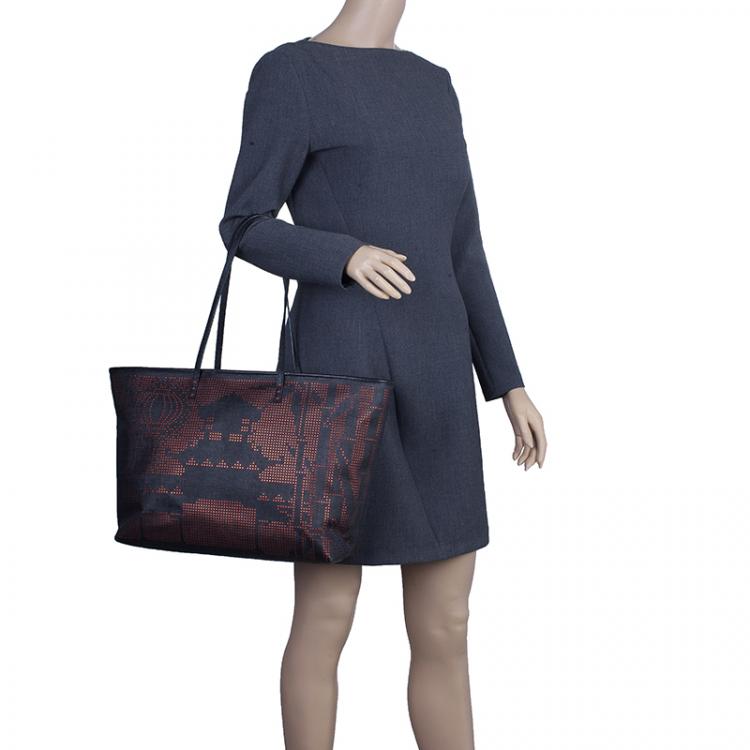 Fendi - Leather-Trimmed Logo-Jacquard Canvas Tote Bag - Brown Fendi