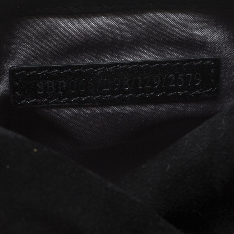 Pre Owned Fendi Black Suede Clutch