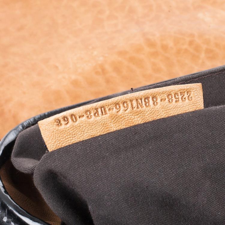 Pre Owned Fendi Brown Large Leather B Bag