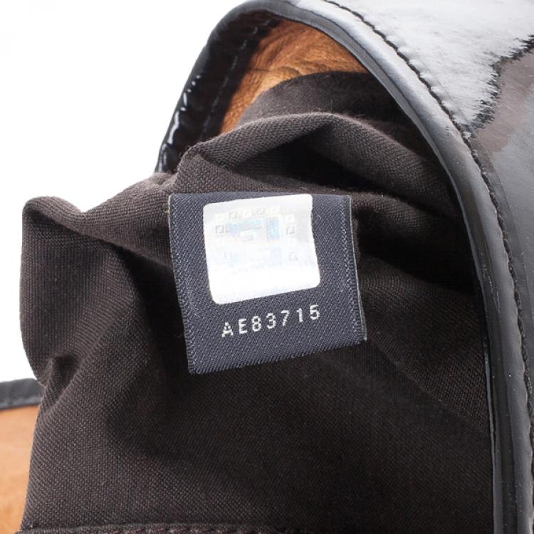 Pre Owned Fendi Brown Large Leather B Bag