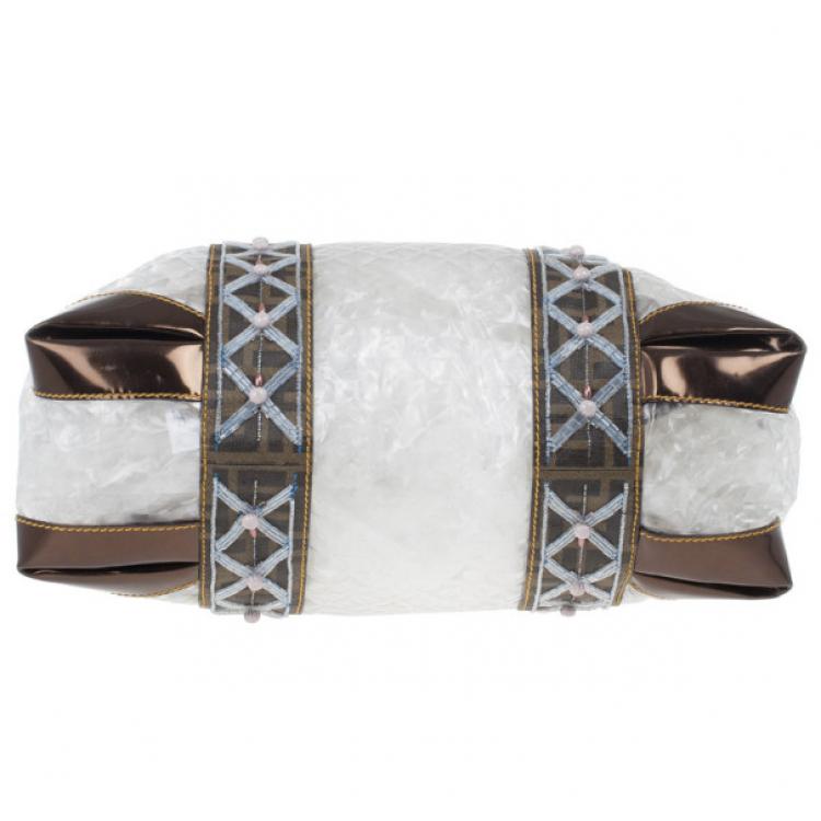 Pre Owned Fendi Translucent Hologram B.Mix Bag