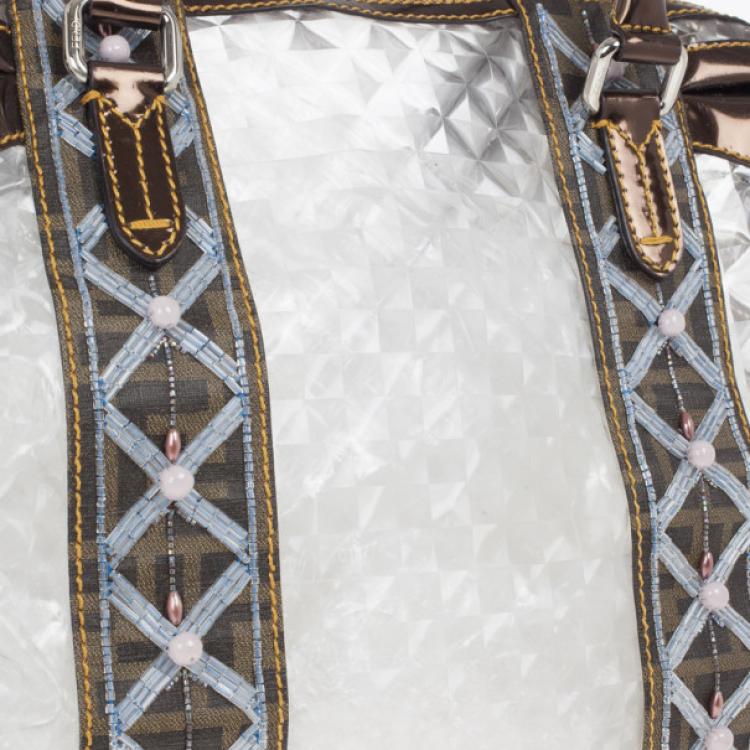 Pre Owned Fendi Translucent Hologram B.Mix Bag