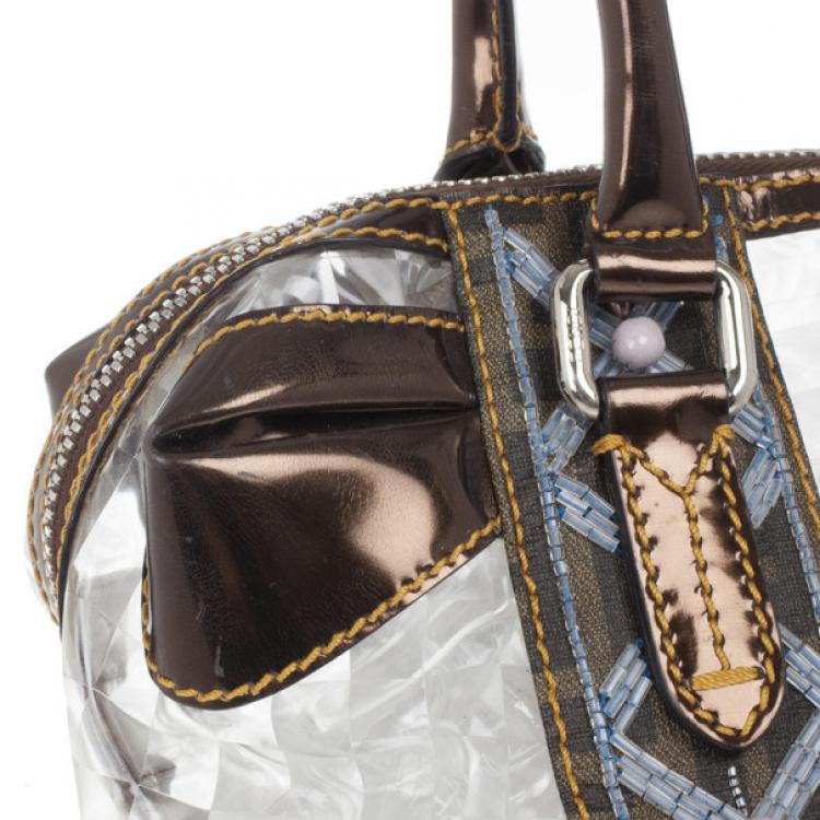 Pre Owned Fendi Translucent Hologram B.Mix Bag
