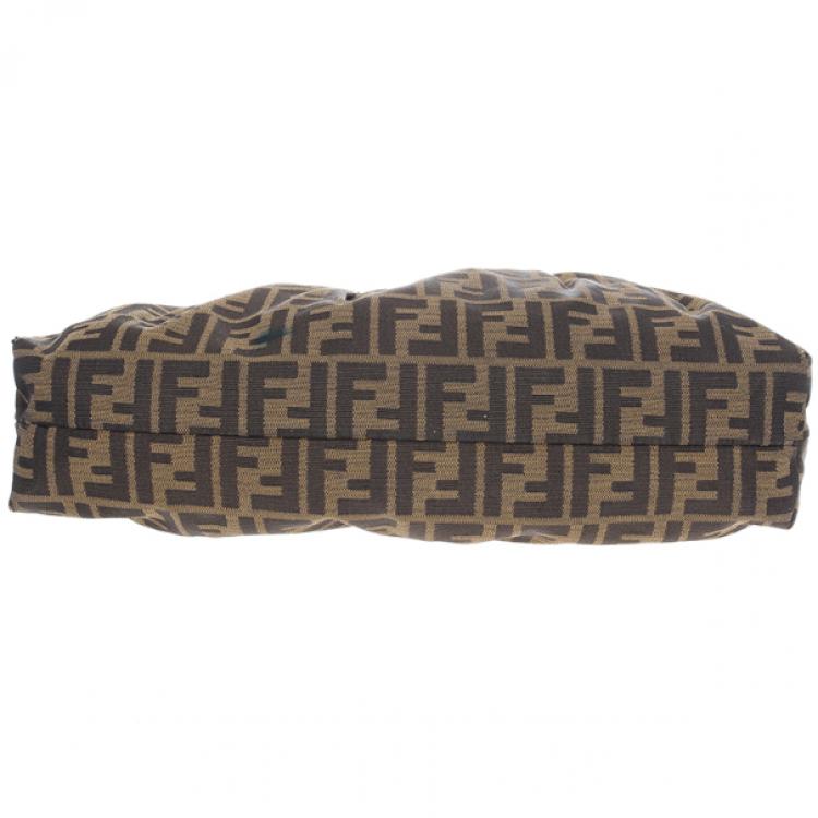 Pre Owned Fendi Chef Zucca Shoulder Bag