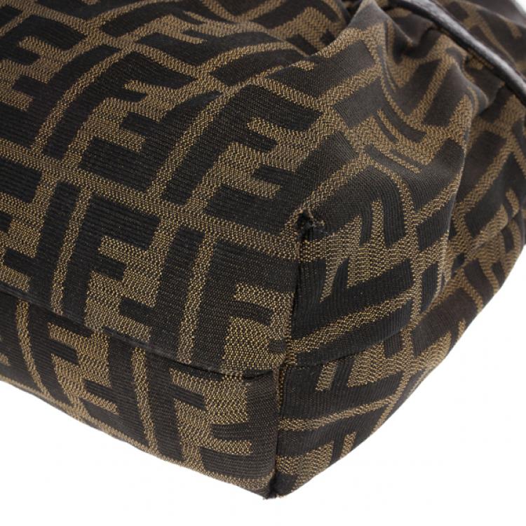 Pre Owned Fendi Chef Zucca Shoulder Bag