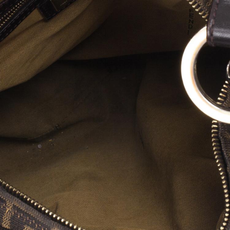 Pre Owned Fendi Chef Zucca Shoulder Bag