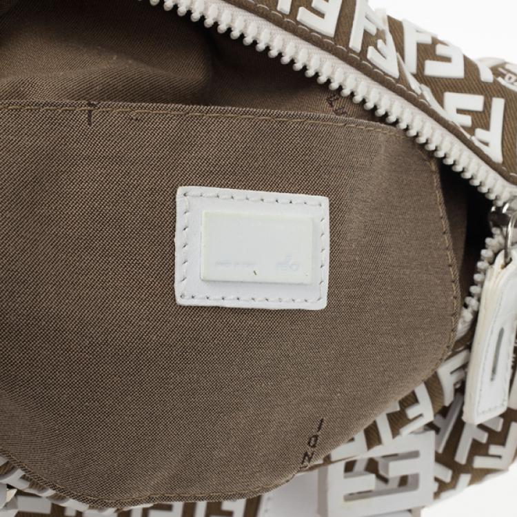 Pre Owned Fendi Forever Bauletto Small Boston Bag