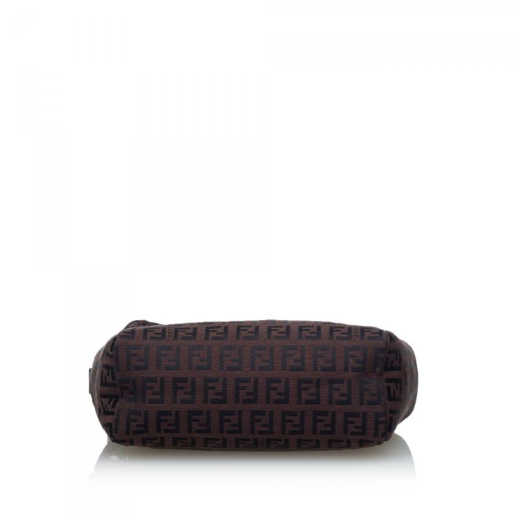 مملوكة مسبقًا Fendi Brown Zucchino Canvas Everyday Bag