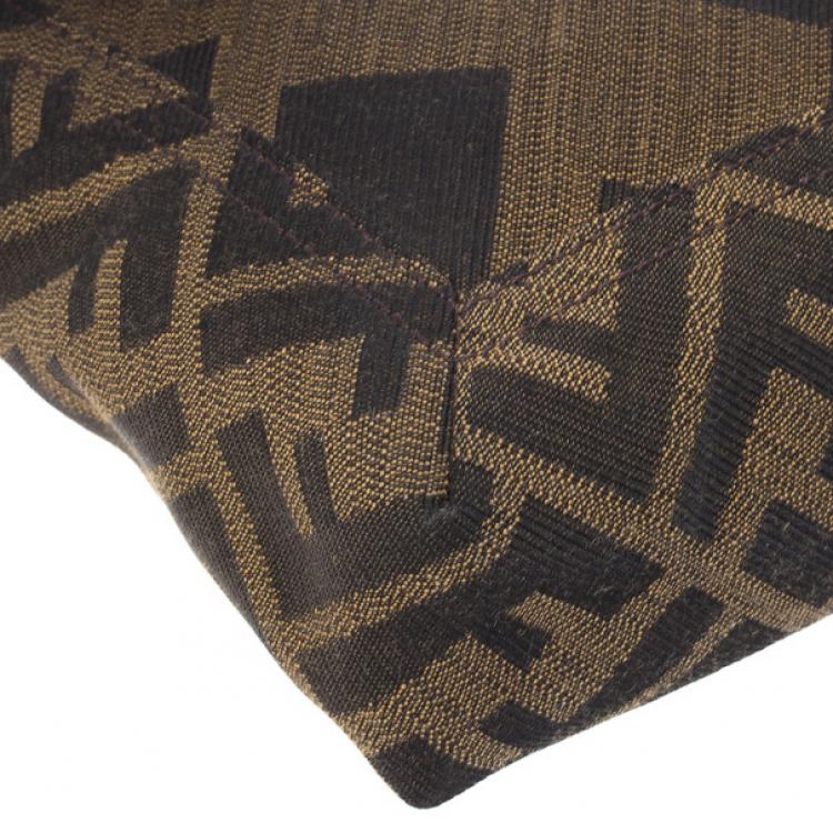 Pre Owned Fendi Chain Zucca Baguette