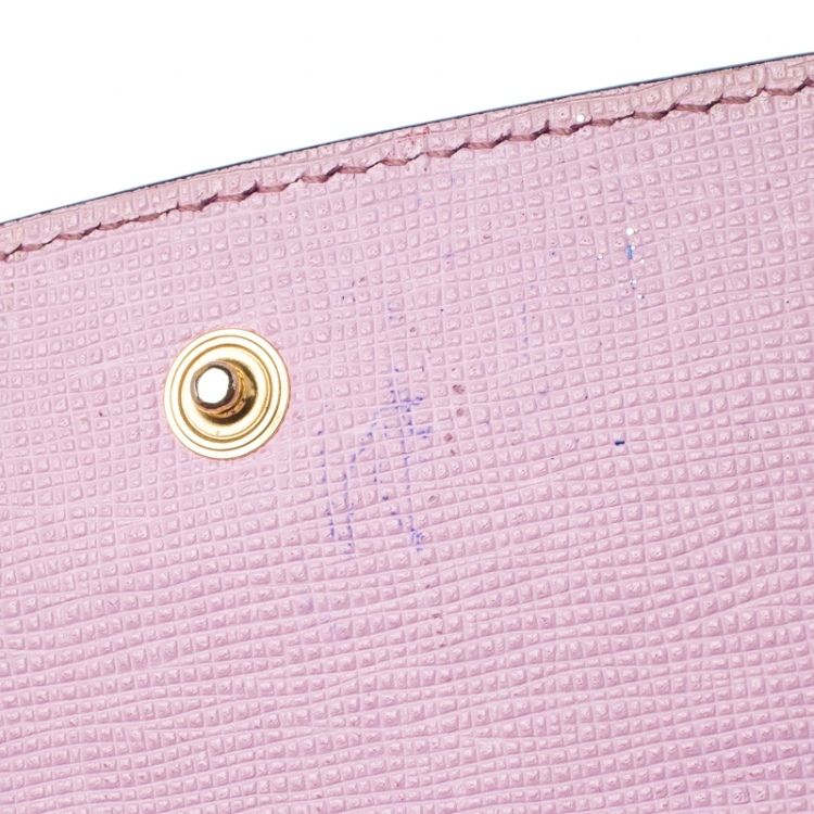 مملوكة مسبقًا Fendi Multicolor Crystal Embellishment Leather Monster Continental Wallet