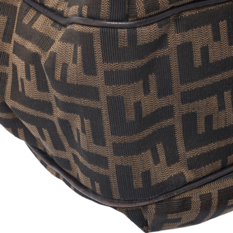 مملوكة مسبقًا Fendi Tobacco Zucca Canvas Chef Shopper Tote