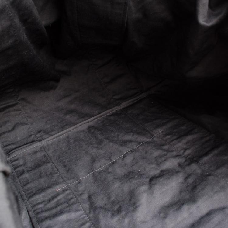 Pre Owned Fendi Tobacco Zucca Canvas Large Boston Bag